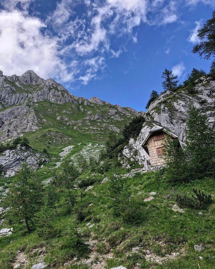 Hut on our hut-to-hut hike