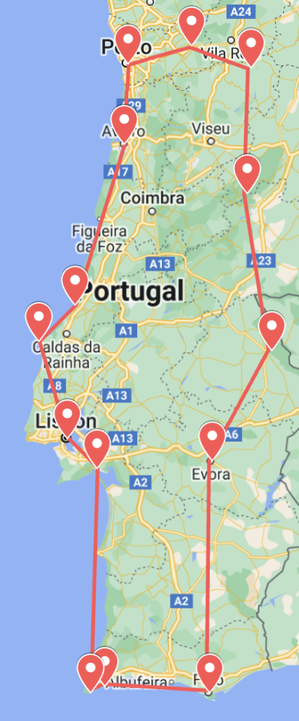 Our 2-week itinerary of Portugal by van