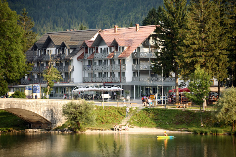 Hotel Jezero in Lake Bohinj