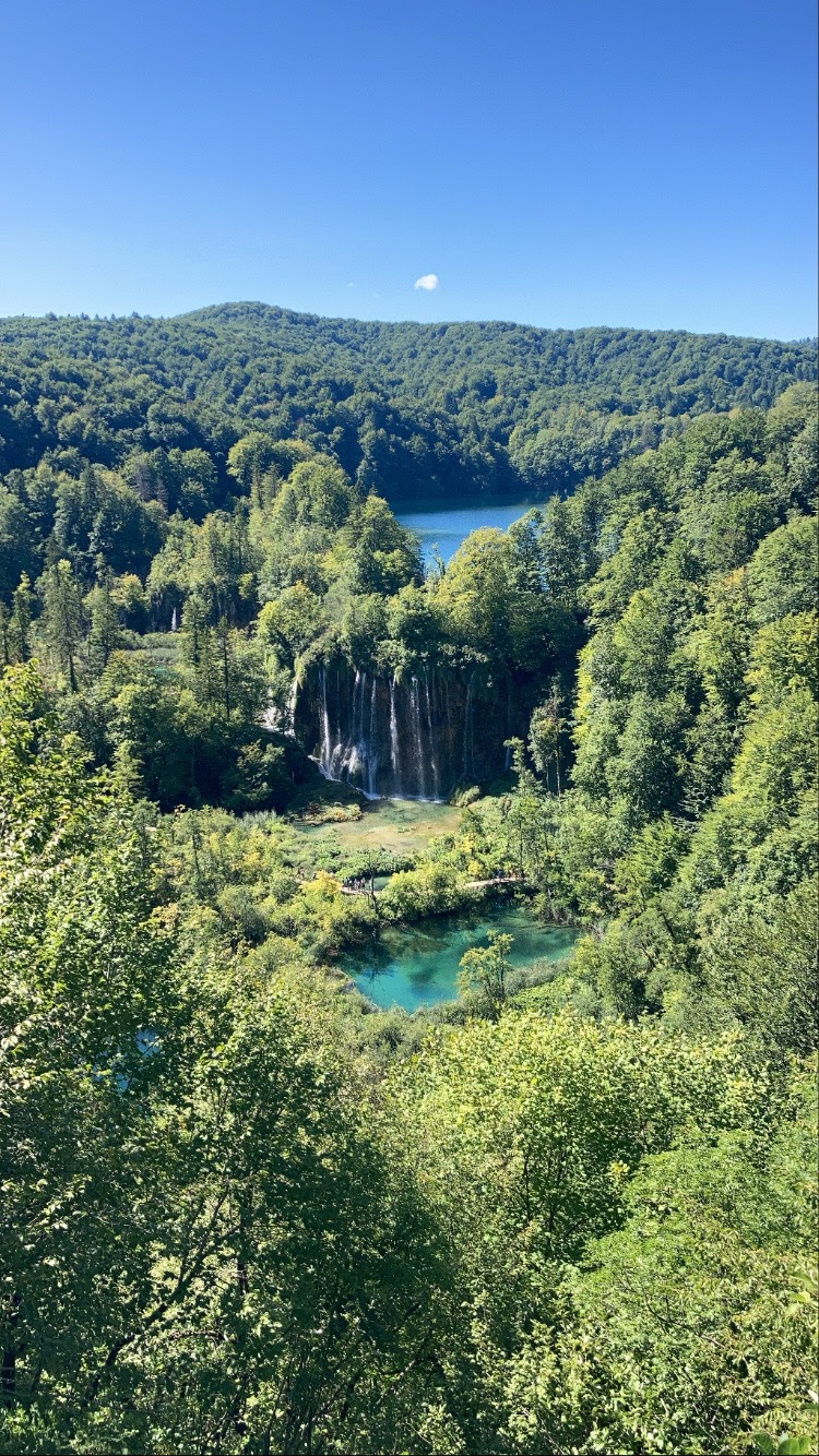 Veliki Slap, the Great Waterfalls 
at Plitvice National Park