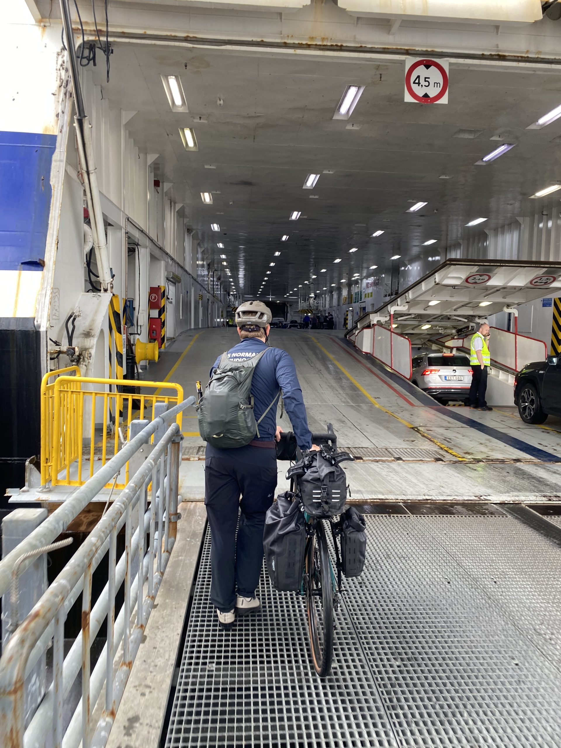 hopping aboard our journey cycling the lofoten islands