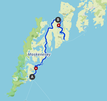 first etape of our adventure cycling the lofoten islands