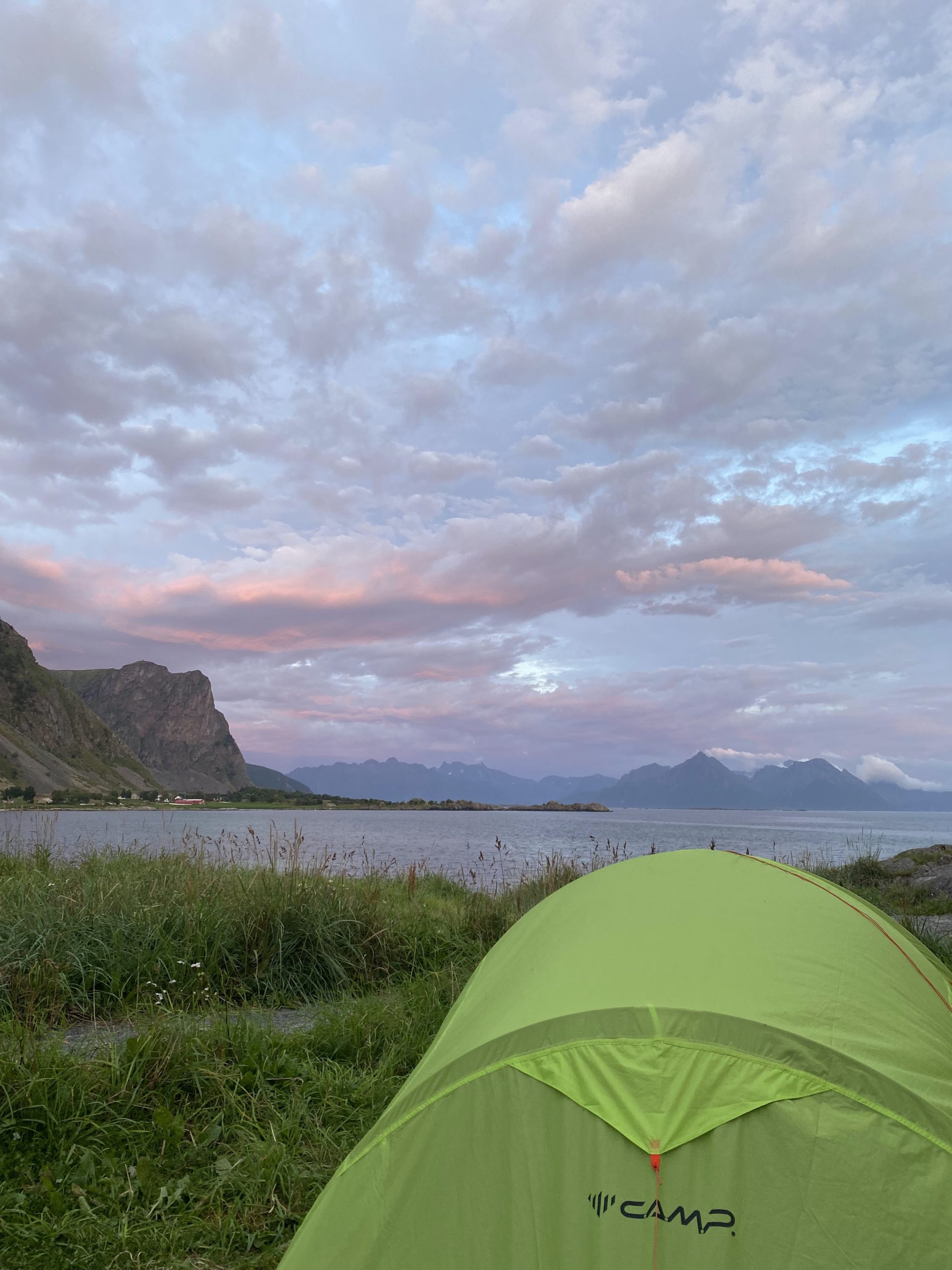 beautiful sunset in kollvika 